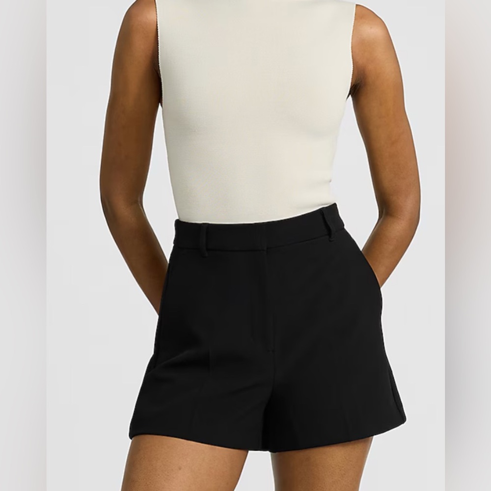 Express Editor Tailored High Waist  Shorts